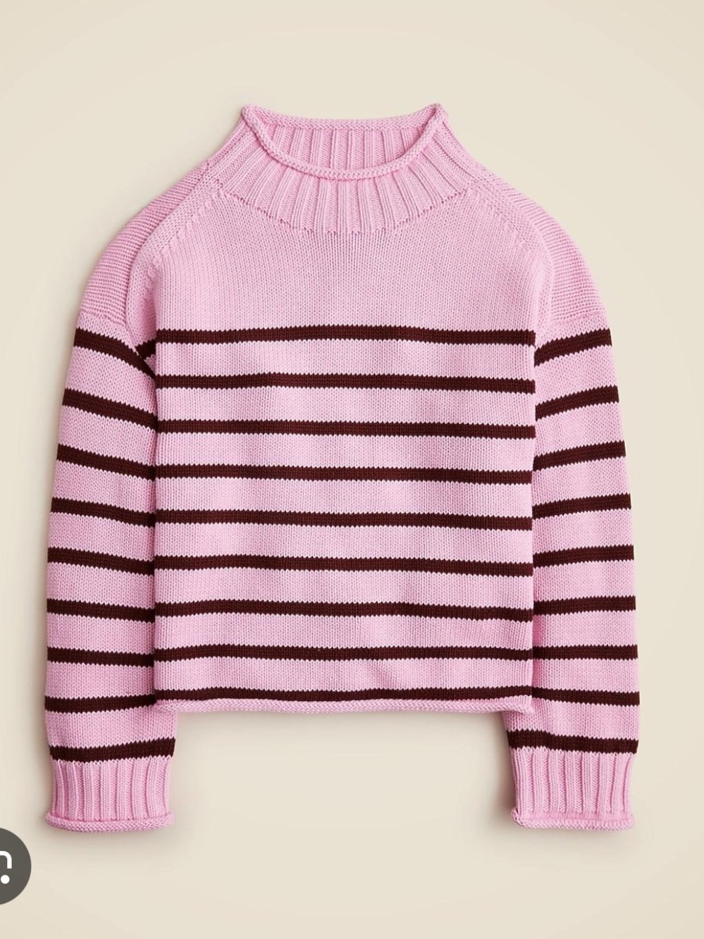 J. Crew roll neck sweater size M
